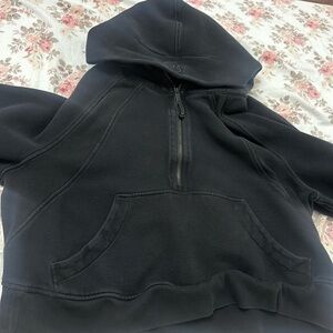 Scuba Oversized Half-Zip Hoodie